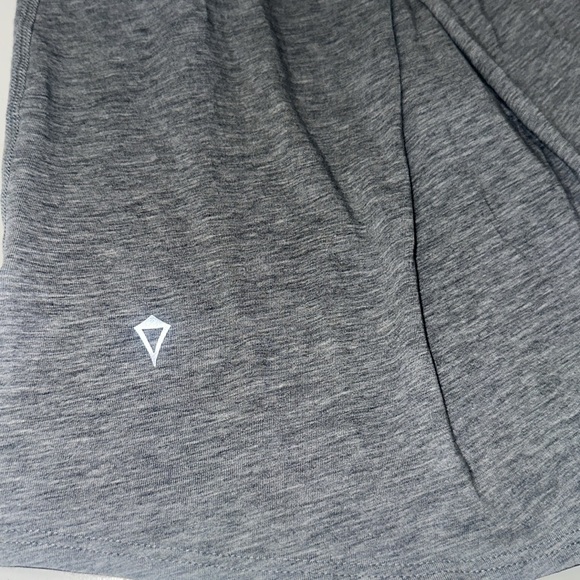 IVivva Double Dutch strappy Tank Top 6 Gray Teal Flow to The Top - Picture 4 of 5